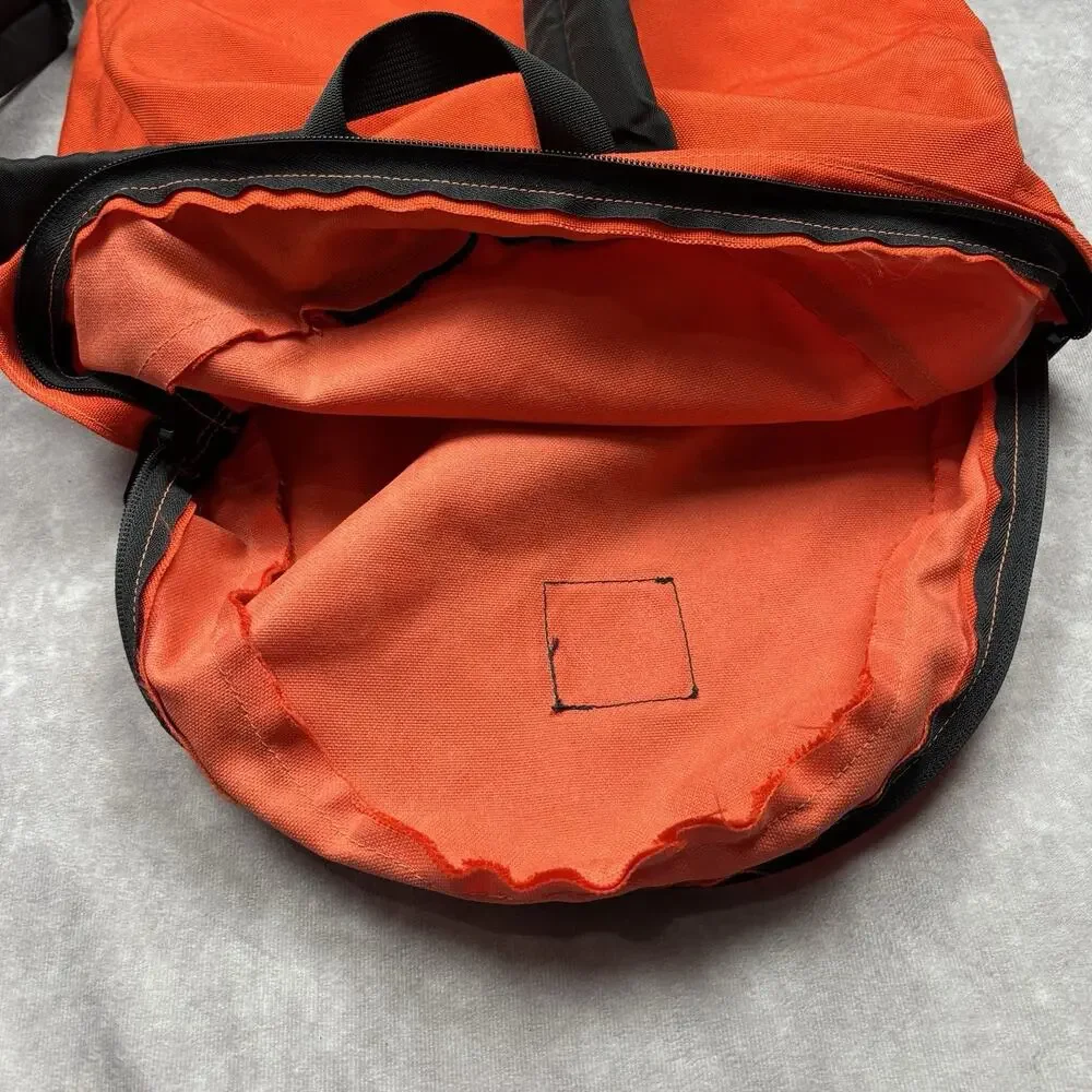 Vintage CMC Rescue California Mountain Co Orange Backpack Made USA Hiking Pack